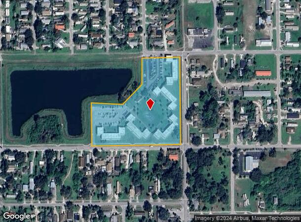  601 W Delaware Ave, Immokalee, FL Parcel Map