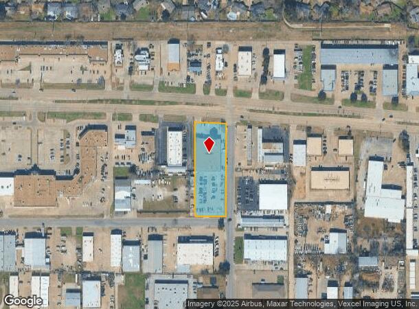 2300 W Pioneer Pkwy, Pantego, TX Parcel Map