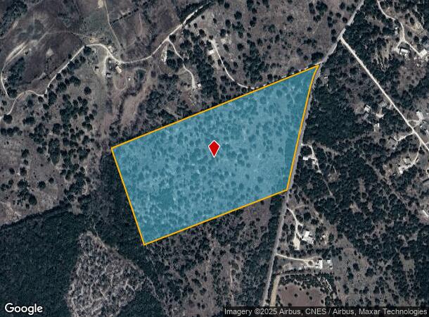 7165 County Road 336, Bertram, TX Parcel Map