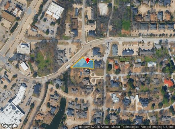  1001 Glade Rd, Colleyville, TX Parcel Map