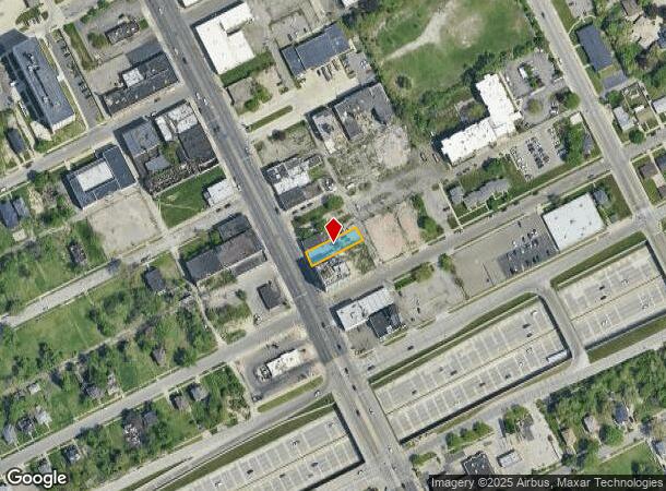  13716 Woodward Ave, Highland Park, MI Parcel Map