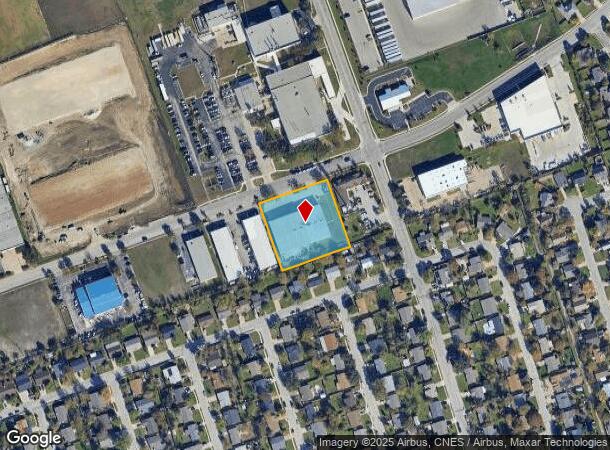  445 Texas Ave, Round Rock, TX Parcel Map
