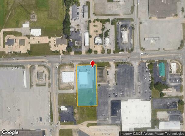 1235 E Pershing Rd, Decatur, IL Parcel Map