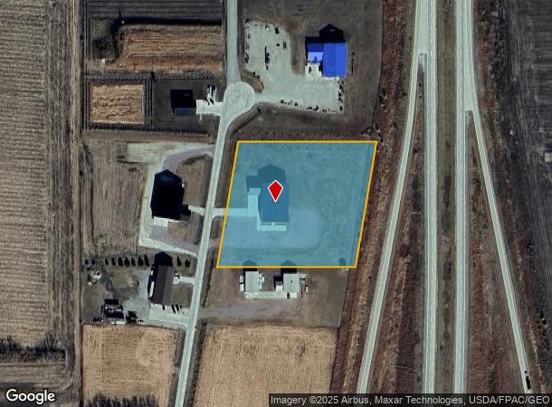  1476 Pinnacle Ave, Sibley, IA Parcel Map