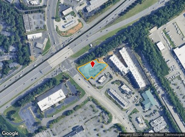  6905 Jimmy Carter Blvd, Norcross, GA Parcel Map