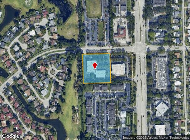  8197 N University Dr, Tamarac, FL Parcel Map