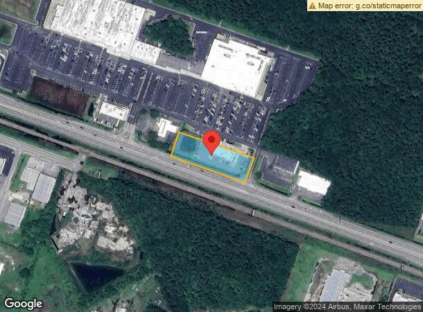  1607 Ga Highway 40 E, Kingsland, GA Parcel Map