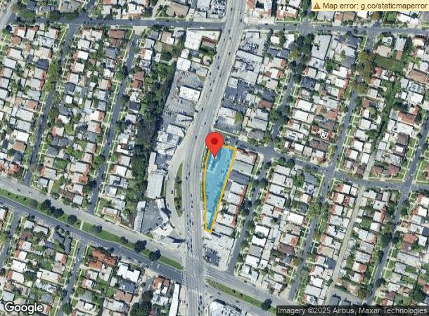  1250 S La Brea Ave, Los Angeles, CA Parcel Map