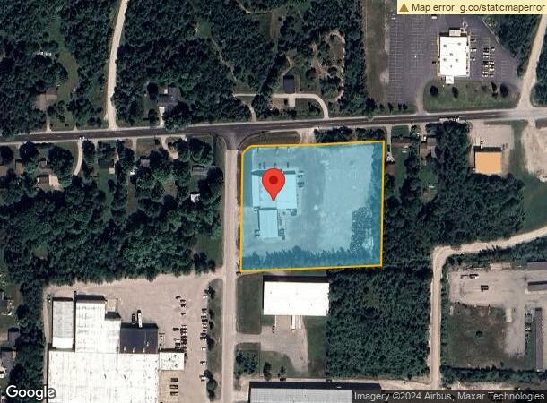  181 N Industrial Hwy, Alpena, MI Parcel Map