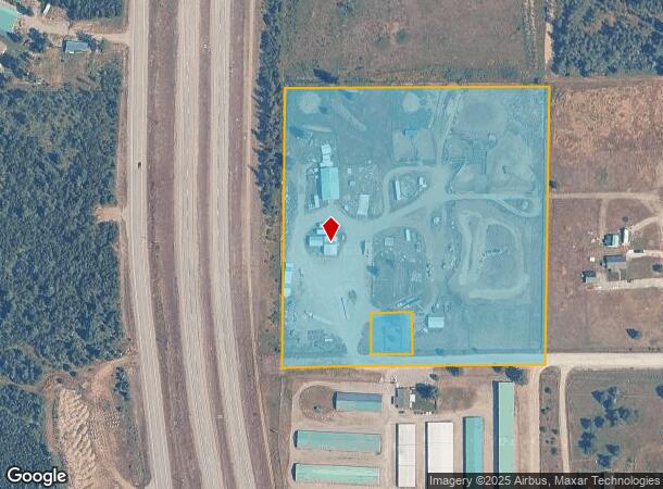 6493 E Trinity Ln, Athol, ID Parcel Map