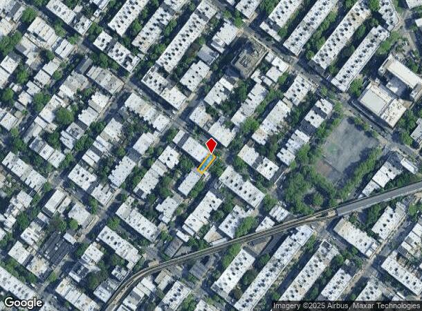  688 Woodward Ave, Ridgewood, NY Parcel Map