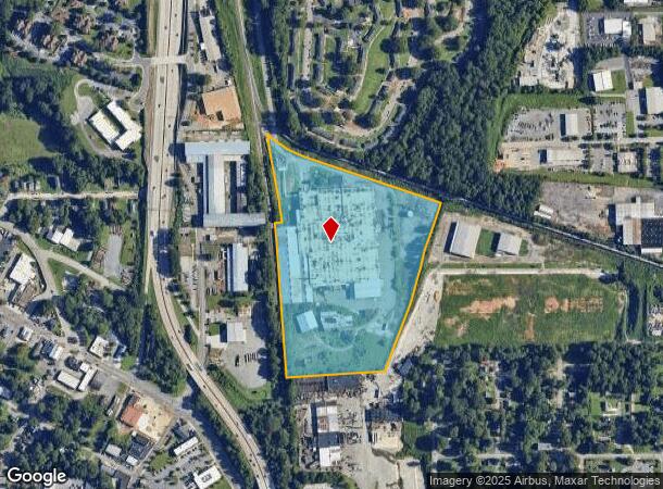  1300 Cunningham Ave, Winston Salem, NC Parcel Map