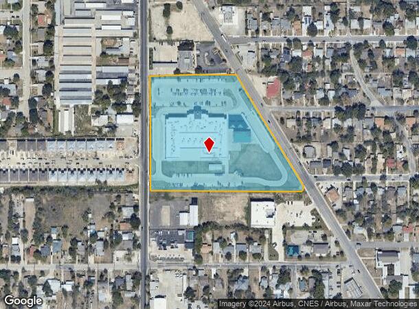  1515 Goliad Rd, San Antonio, TX Parcel Map