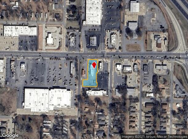  125 E Oak St, Conway, AR Parcel Map