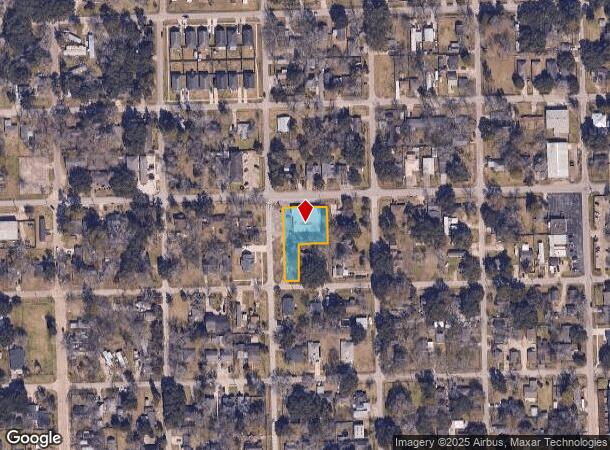 1517 W Sealy St, Alvin, TX Parcel Map