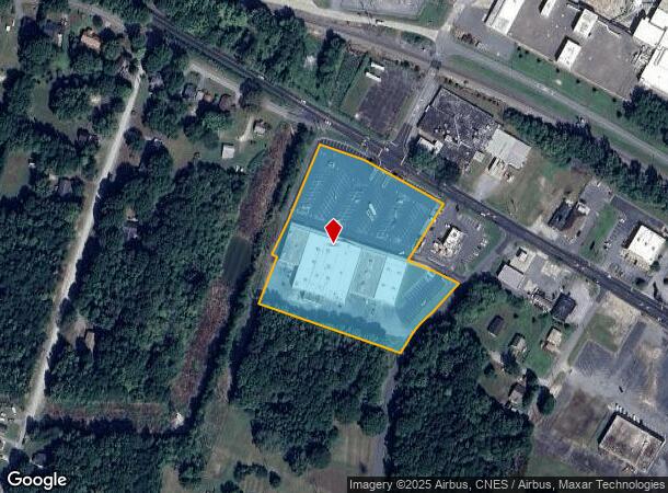 2210 W Webb Ave, Burlington, NC Parcel Map