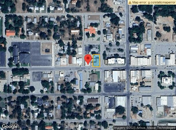  215 E Wallace St, San Saba, TX Parcel Map