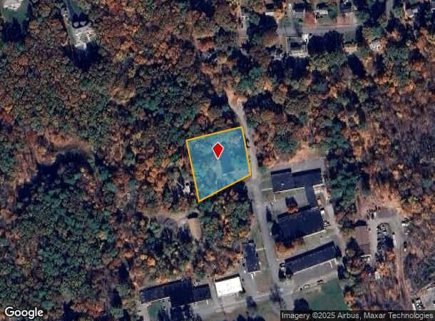 1643 Washington St, Holliston, MA Parcel Map