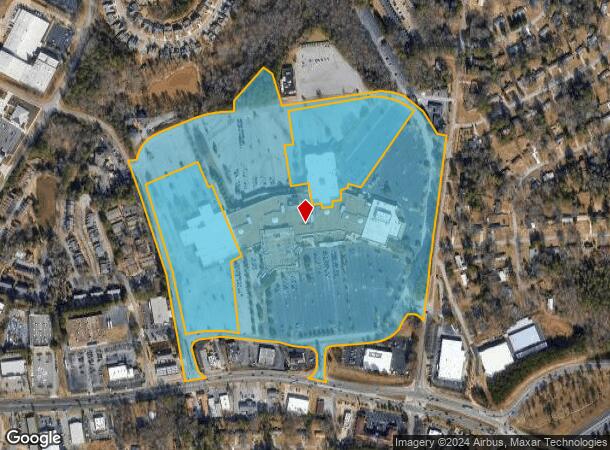  3700 Atlanta Hwy, Athens, GA Parcel Map