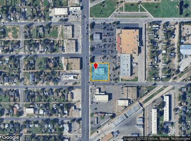 102 N University Ave, Lubbock, TX Parcel Map