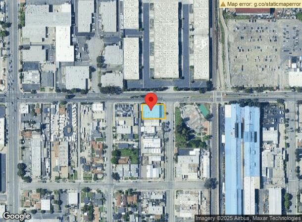  7626 Somerset Blvd, Paramount, CA Parcel Map