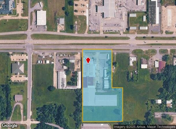 2211 W Shawnee St, Muskogee, OK Parcel Map