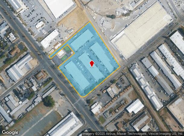  1660 Monterey Hwy, San Jose, CA Parcel Map