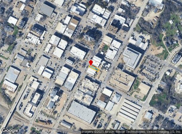  209 S College St, Waxahachie, TX Parcel Map