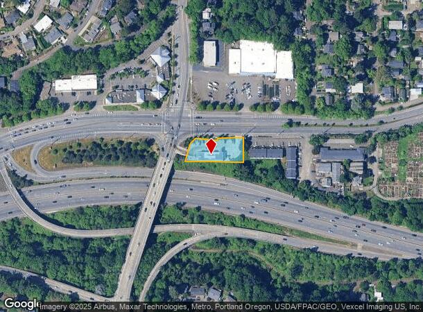  7400 Sw Barbur Blvd, Portland, OR Parcel Map