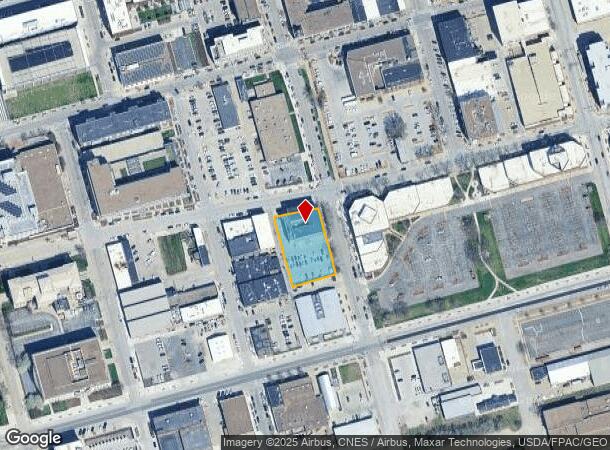 323 E Walnut St, Des Moines, IA Parcel Map