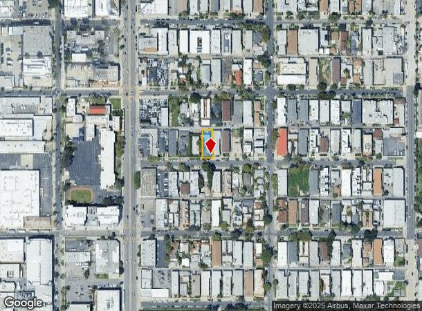 6027 Barton Ave, Los Angeles, CA Parcel Map