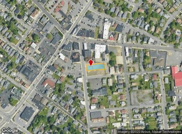119 Chestnut St, Dunmore, PA Parcel Map