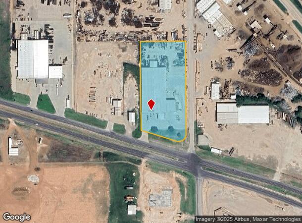  4121 E Slaton Rd, Lubbock, TX Parcel Map