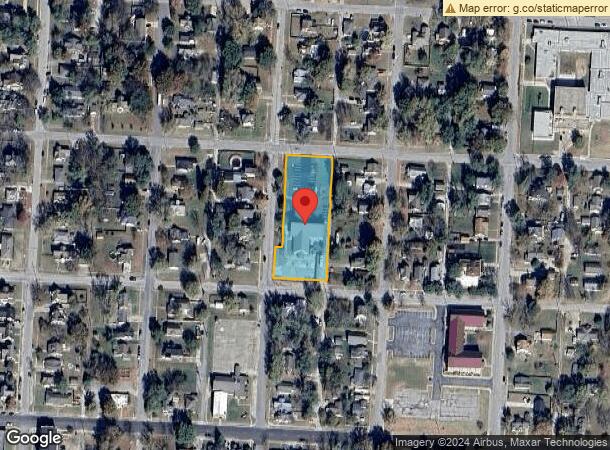  601 E Oak St, Pleasant Hill, MO Parcel Map