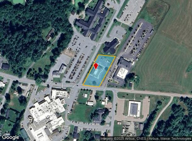 607 Washington Hwy, Morrisville, VT Parcel Map