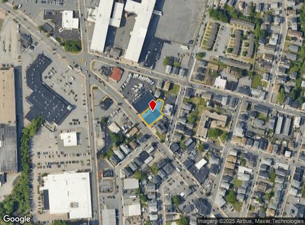  1052 Pleasant St, Fall River, MA Parcel Map