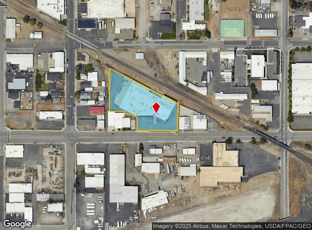  1805 E Trent Ave, Spokane, WA Parcel Map