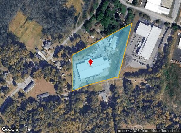 102 E Fields St, Dallas, NC Parcel Map