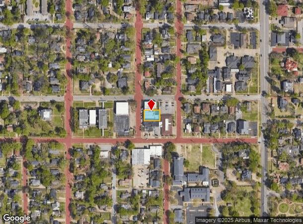 724 S Bois D Arc Ave, Tyler, TX Parcel Map