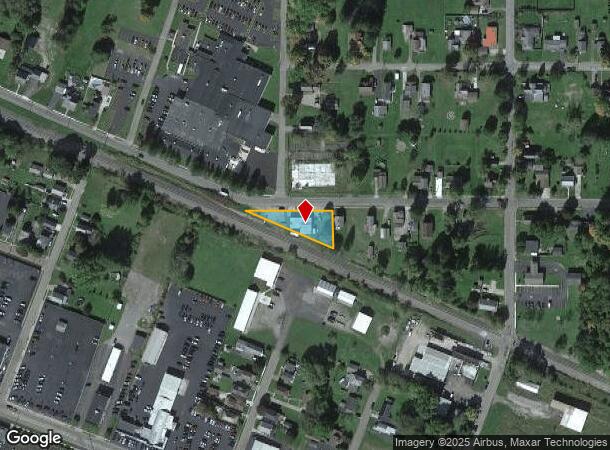  1216 Seneca Ave, Olean, NY Parcel Map