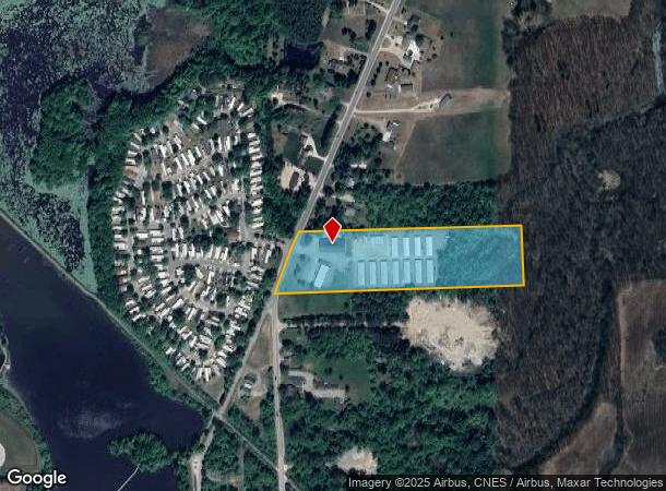 1496 N Saginaw St, Lapeer, MI Parcel Map