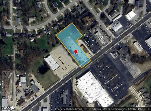  1616 Claremont Ave, Ashland, OH Parcel Map