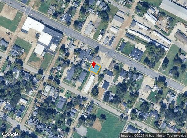 123 N Alvasia St, Henderson, KY Parcel Map