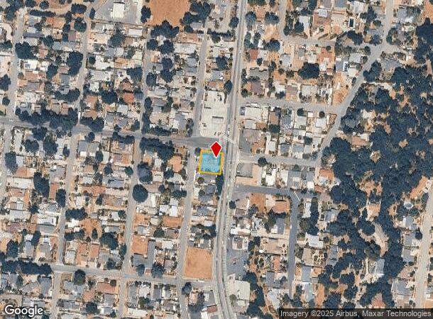  891 N Ventura St, Ojai, CA Parcel Map