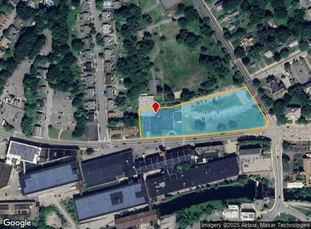 60 Main St, Whitinsville, MA Parcel Map