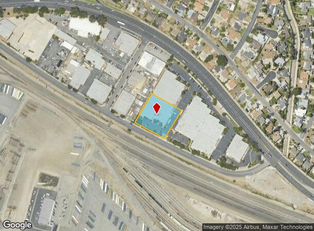  16453 Old Valley Blvd, La Puente, CA Parcel Map