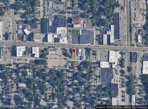  672 Leonard St Nw, Grand Rapids, MI Parcel Map