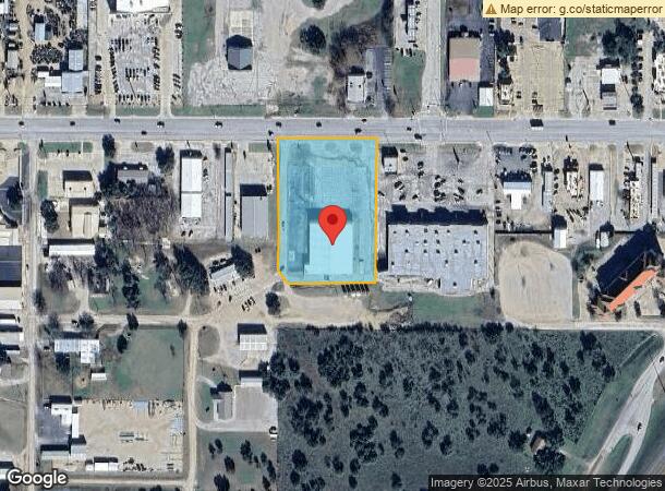  1401 E Main St, Eastland, TX Parcel Map