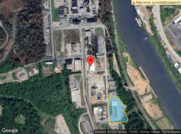  255 S Plant St, Morgantown, WV Parcel Map