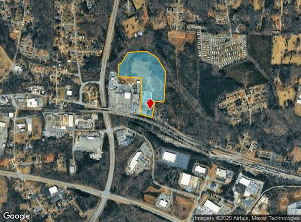  2511 Highland Ave Ne, Hickory, NC Parcel Map